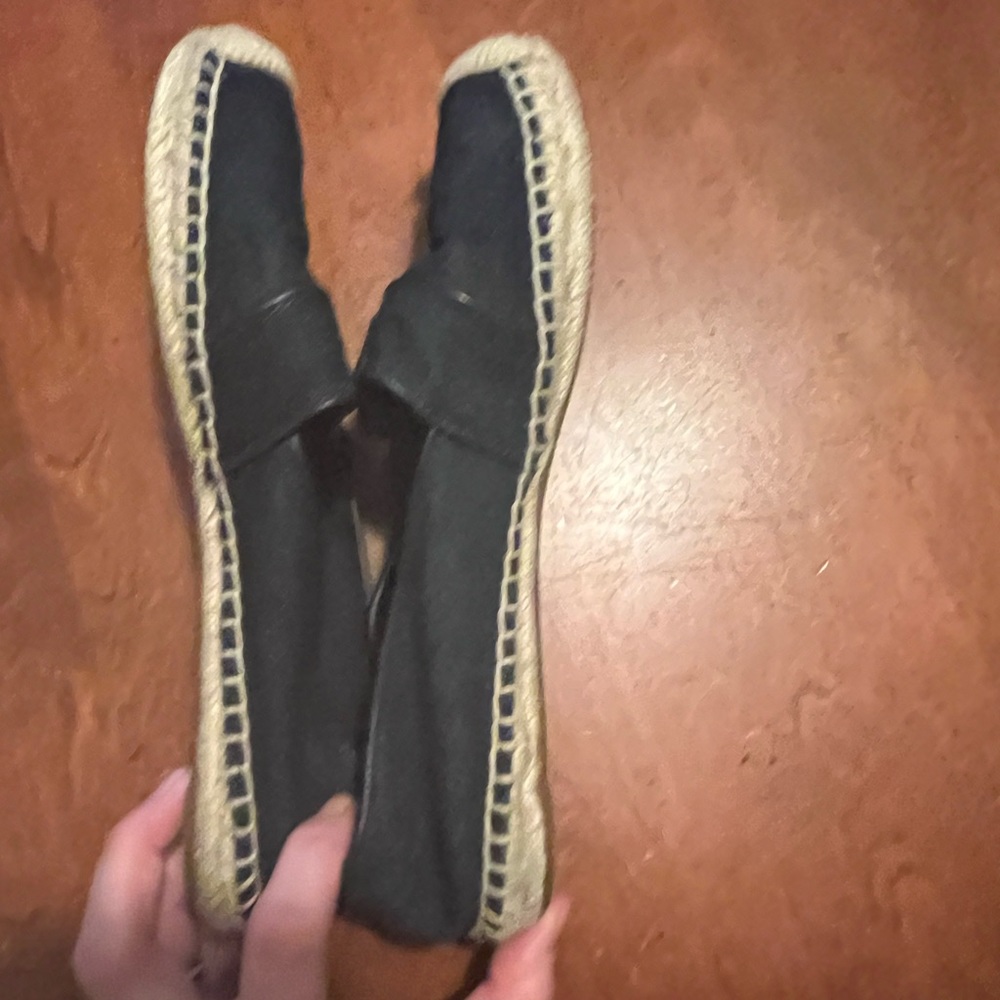 Tory Burch espadrilles dark navy denim 9 - Picture 8 of 9